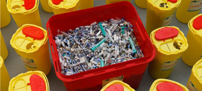30-Liter, 3-Liter und 1,8-Liter-Behälter