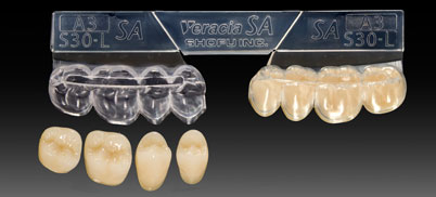 Semi-anatomische Zahnlinie Veracia SA 