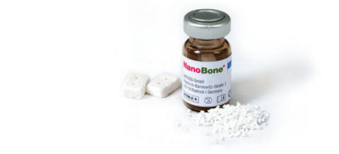 Knochenaufbaumaterial NanoBone®