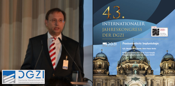 „Praxisorientiere Implantologie“ beim DGZI-Kongress in Berlin