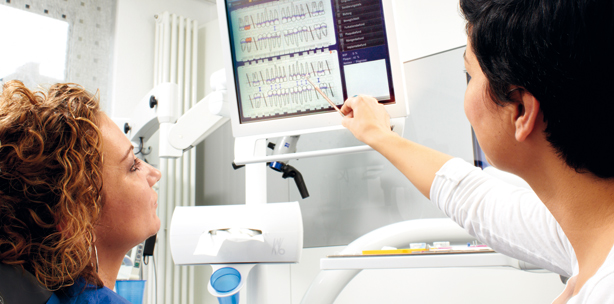 Zahn- und Implantatreinigung mit Konzept
