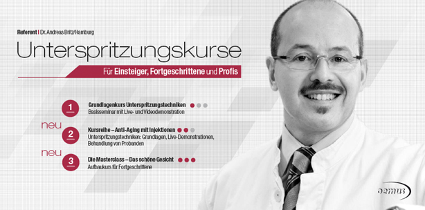 Unterspritzungstechniken noch effizienter mit neuem Kurskonzept