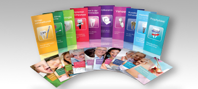 Zehn neue Patientenflyer 