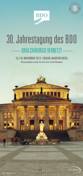 Programm der 30. Jahrestagung des BDO