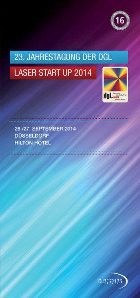 23. Jahrestagung der DGL/LASER START UP 2014