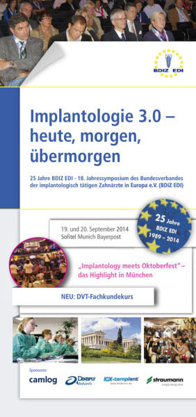 25 Jahre BDIZ EDI – 18. Jahressymposium
