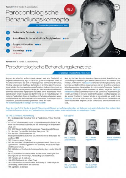 Parodontologische Behandlungskonzepte