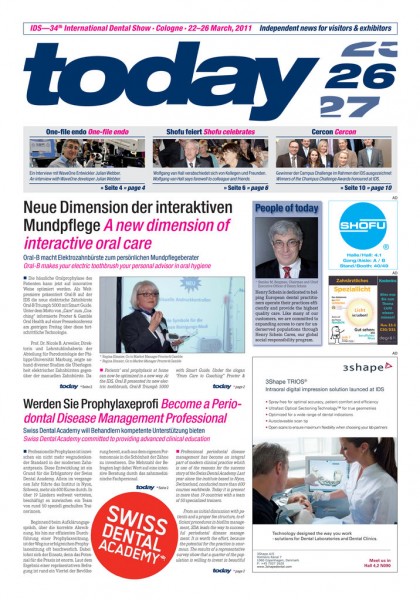 Rückblick - today zur IDS 2011