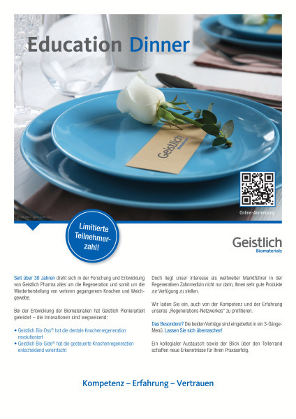 Geistlich Education Dinner