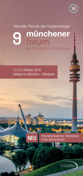 9. Münchener Forum für Innovative Implantologie