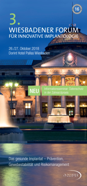 3. Wiesbadener Forum für Innovative Implantologie