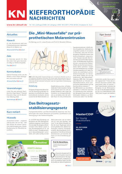 KN Kieferorthopädie Nachrichten