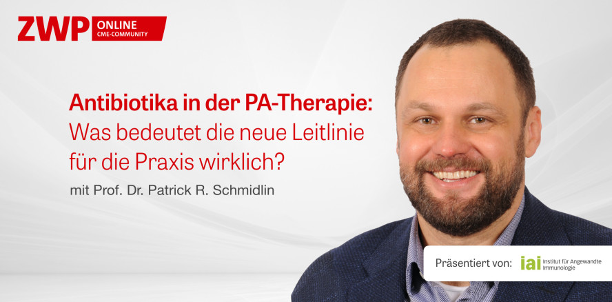 Web-Tutorial mit Prof. Dr. Schmidlin  „Antibiotika in der PA-Therapie“