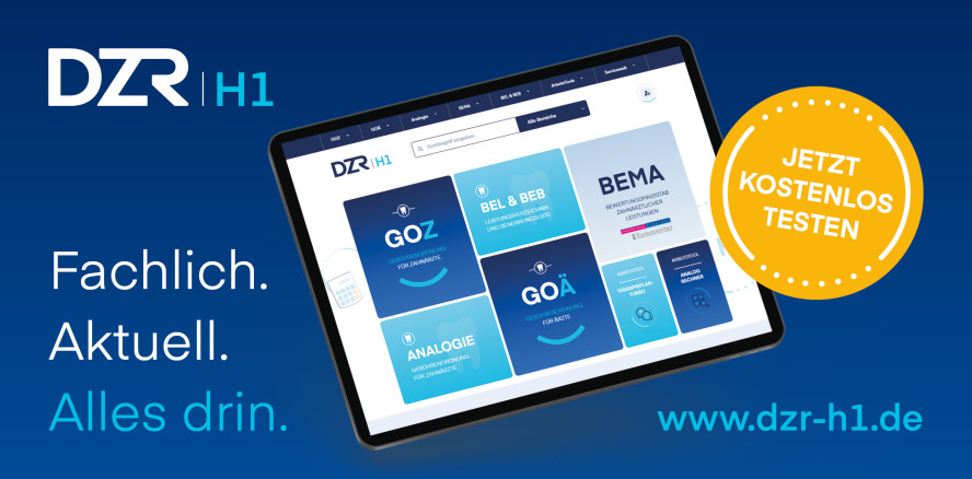 DZR H1 macht kompetente Abrechnung leicht