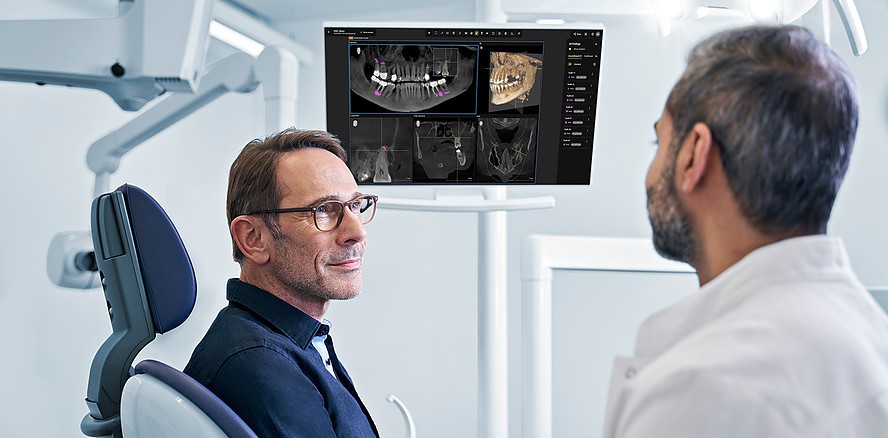 „Smart View – Detect“ – weltweit erstes KI-gestütztes Diagnosehilfsmittel für DVT-Aufnahmen