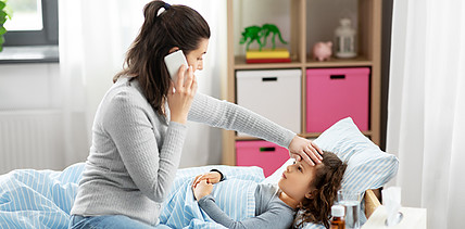 AOK: Kinderkrankentage nehmen immer noch meistens Frauen