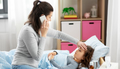AOK: Kinderkrankentage nehmen immer noch meistens Frauen