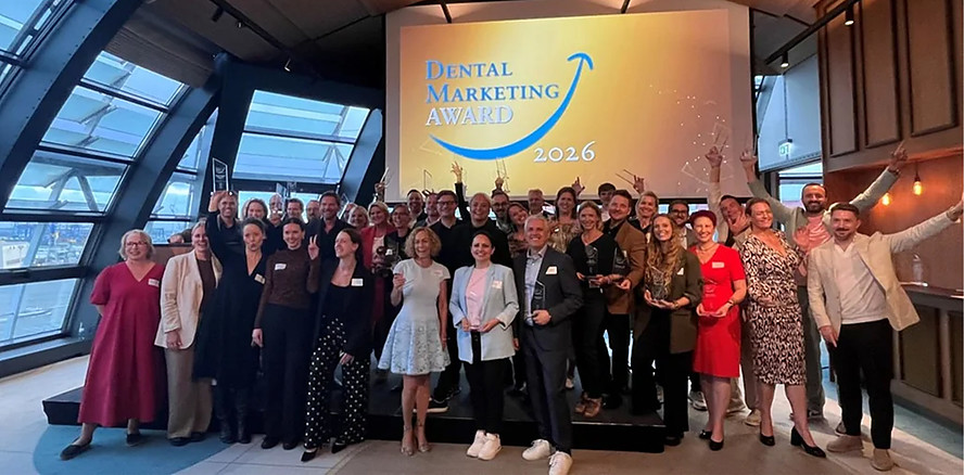 WIZDOM gewinnt Gold und Silber beim Dental Marketing Award Education 2026