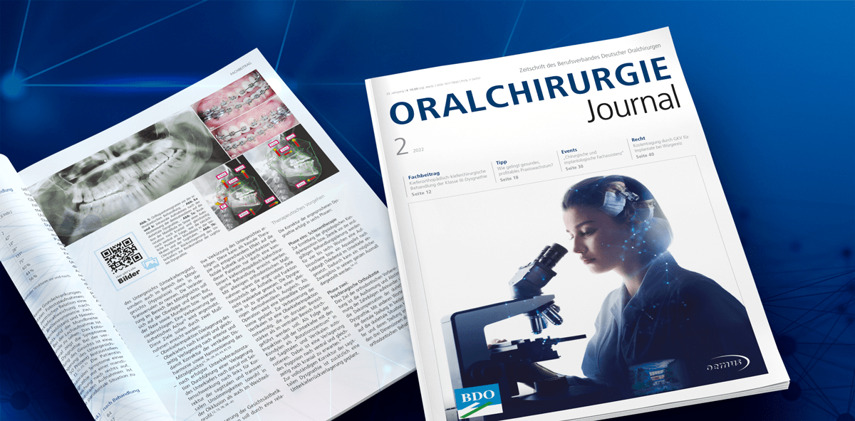 Aktuelles Oralchirurgie Journal mit Fokus auf die Kiefergelenke