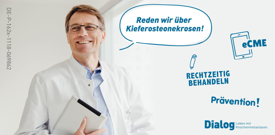 eCME Online-Fortbildung über Kieferosteonekrosen