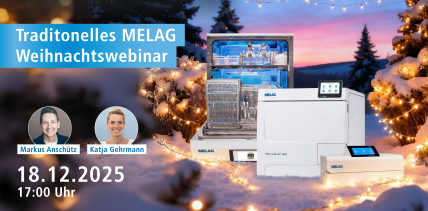 Das traditionelle MELAG Weihnachts-Webinar: Fortbildung für Zuhause!