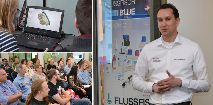 Erste 3Shape Days von Flussfisch in Hamburg