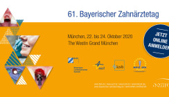 „Implantologie 2020“ beim 61. Bayerischen Zahnärztetag im Oktober
