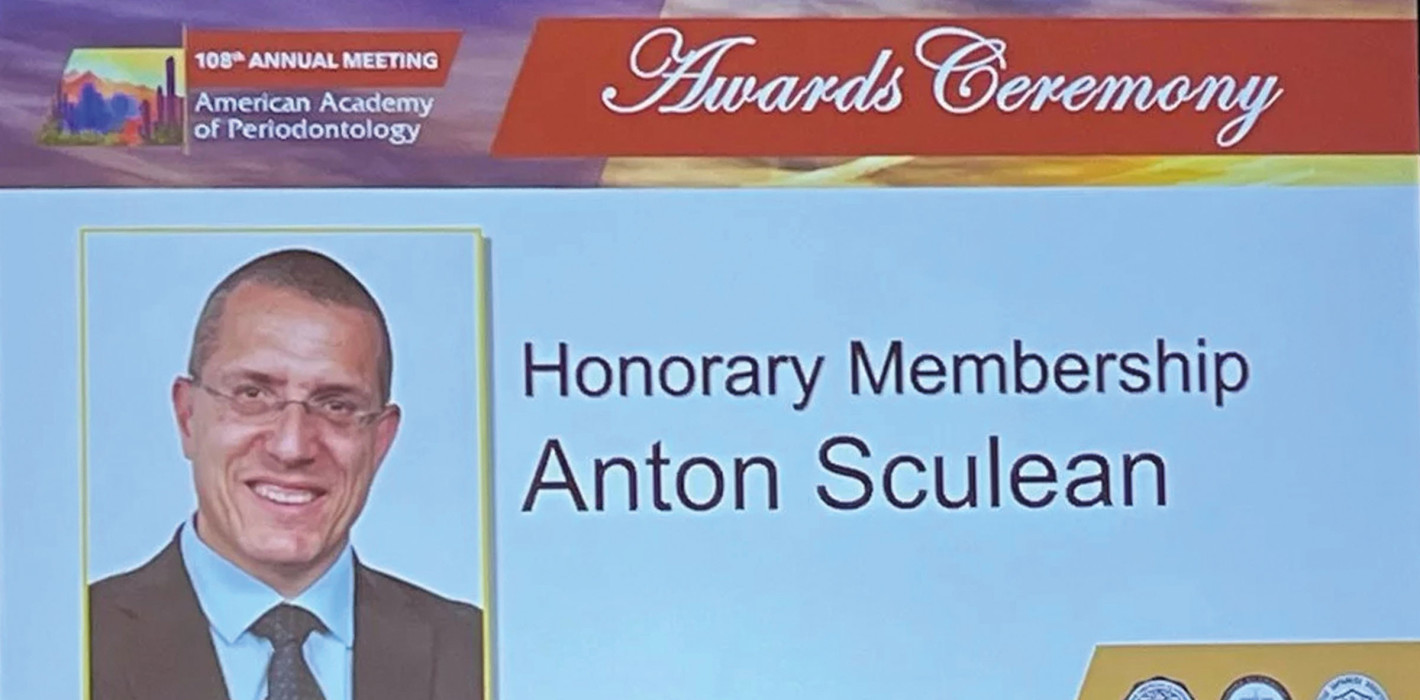 Höchste Auszeichnung der American Academy of Periodontology