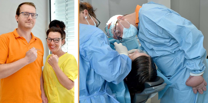 Zahnarzt und Stuhlassistenz als unschlagbares Duo