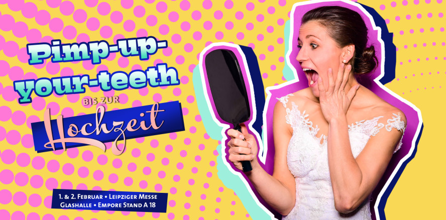 Hier gibt es das Traumlächeln zur Hochzeit dazu