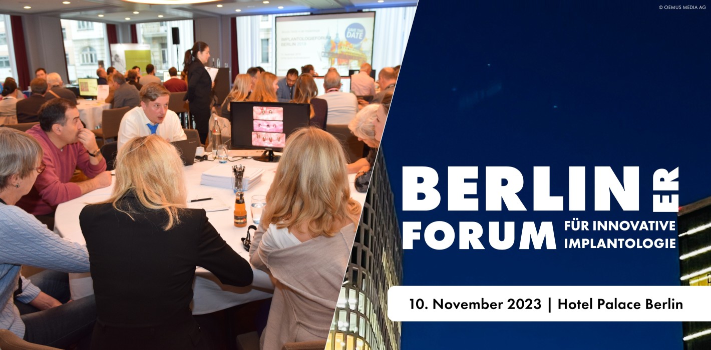 Live-OP, Table Clinics und hochkarätige Vorträge in Berlin