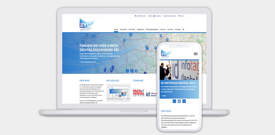 Zeitgemäß und aktuell: BVD mit neuem Internetauftritt