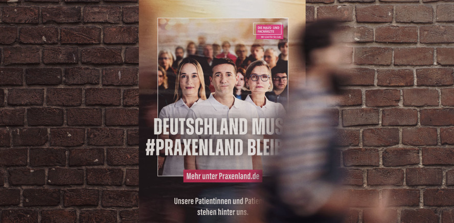 Kampagne #Praxenland: Bundesweite Aktion zeigt Wert ambulanter Versorgung vor Ort