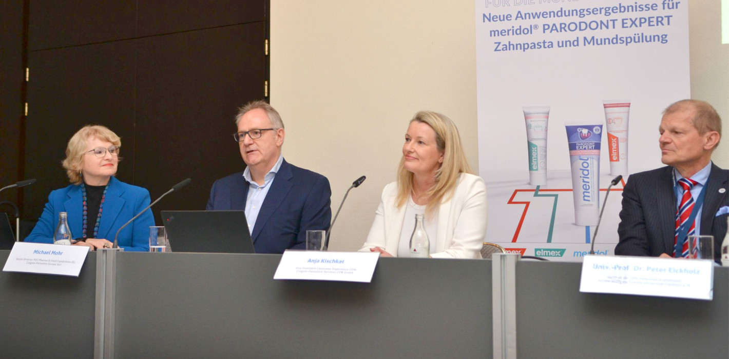 CP GABA auf der IDS: Anwendungsstudie zu meridol® PARODONT EXPERT