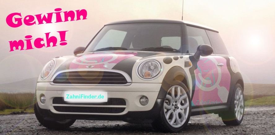 Gewinnspiel von ZahniFinder.de: Drei Mini Cooper zu gewinnen
