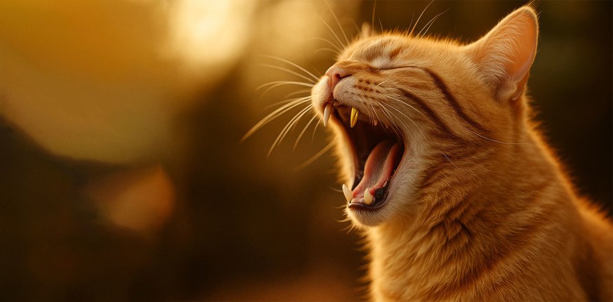 Zahnersatz für 5.000 Dollar: Katze mit Goldzahn wird viraler Internet-Hit