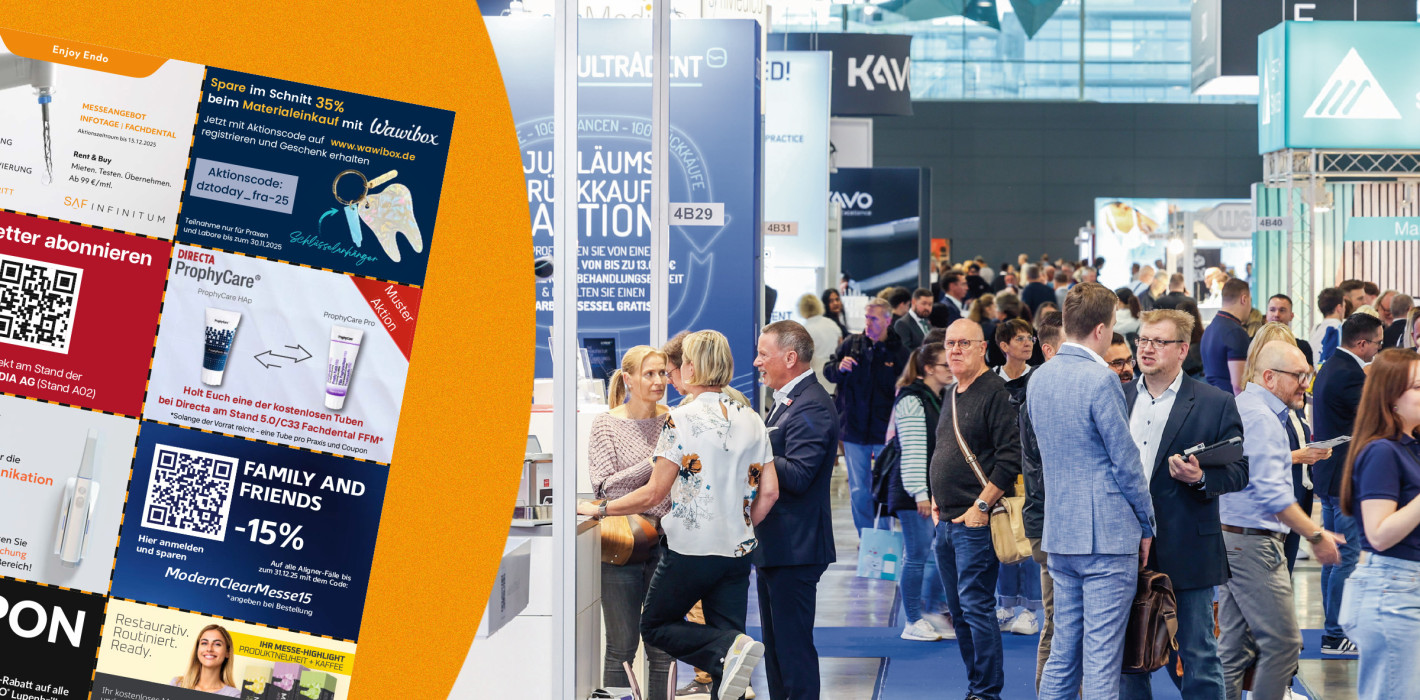 Couponaktion zur infotage Fachdental Frankfurt – Jetzt attraktive Rabatte sichern!