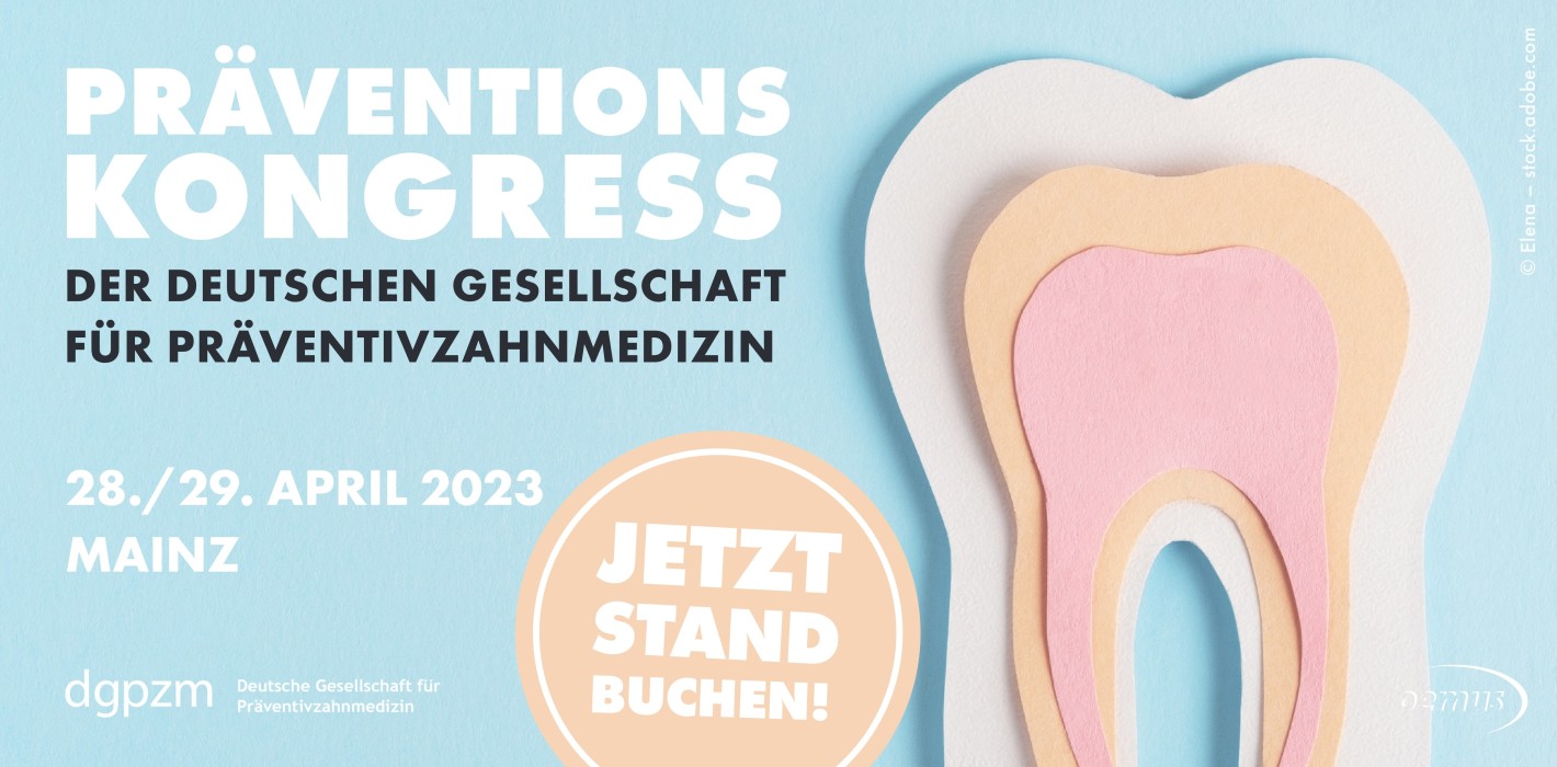 Präventionskongress der DGPZM: Jetzt Standfläche buchen!