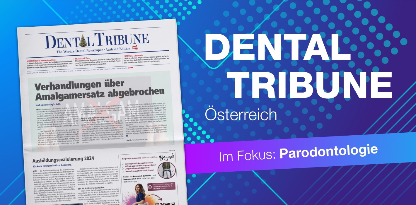 Vorweihnachtliche Lektüre: Dental Tribune Österreich 8/2024!