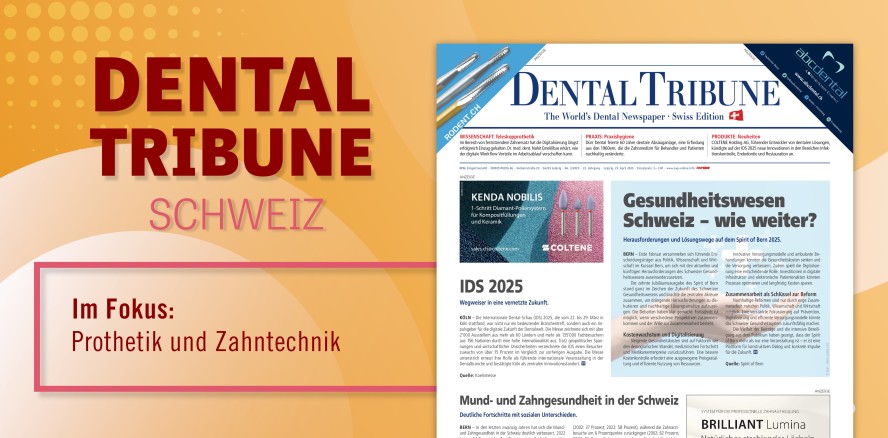 Jetzt online lesen: Neue Ausgabe der Dental Tribune Schweiz erschienen