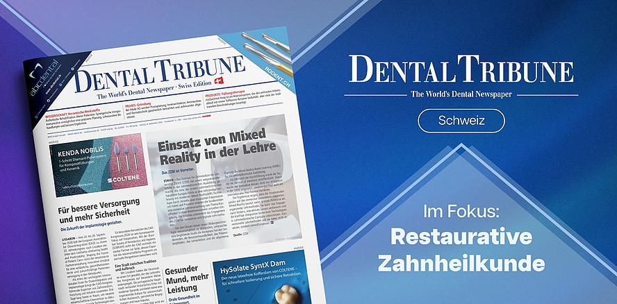 Herbstausgabe der Dental Tribune Schweiz zur restaurativen Zahnheilkunde erschienen