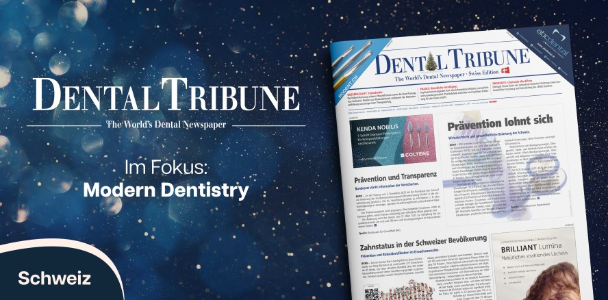Vorweihnachtliche Lektüre: Dental Tribune Schweiz 8/2025 jetzt online durchblättern