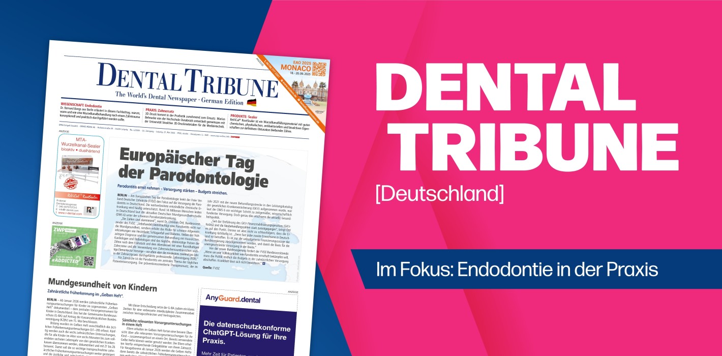 Dental Tribune Deutschland – Zahnrettung zwischen Wissenschaft und Praxis
