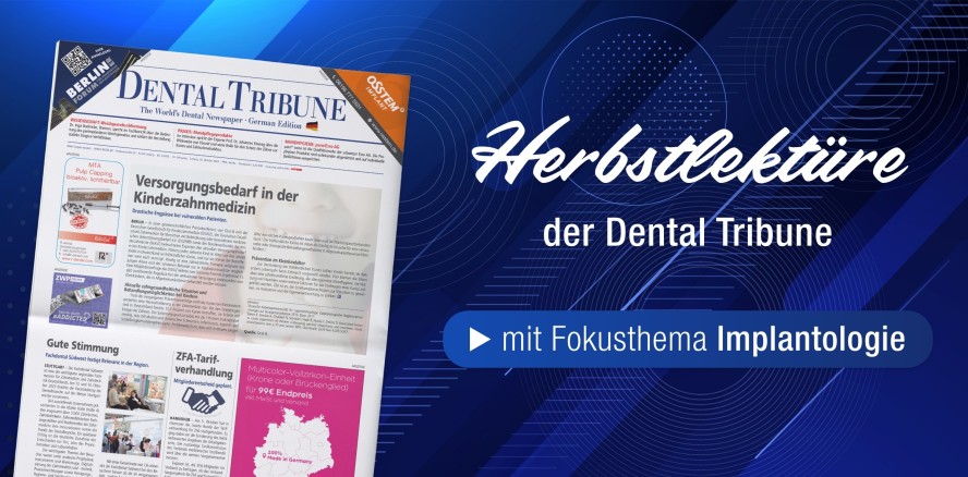 Mit Fokus Implantologie: Neue Dental Tribune Deutschland online