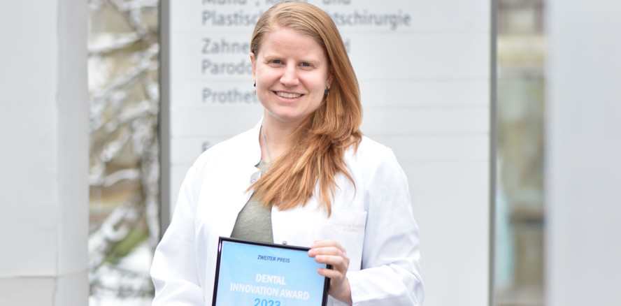 Dental Innovation Award für Zahnärztin des Uniklinikums Würzburg