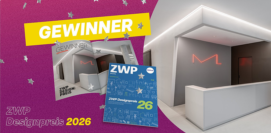 ZWP Designpreis 2026: Beton holt sich den Titel