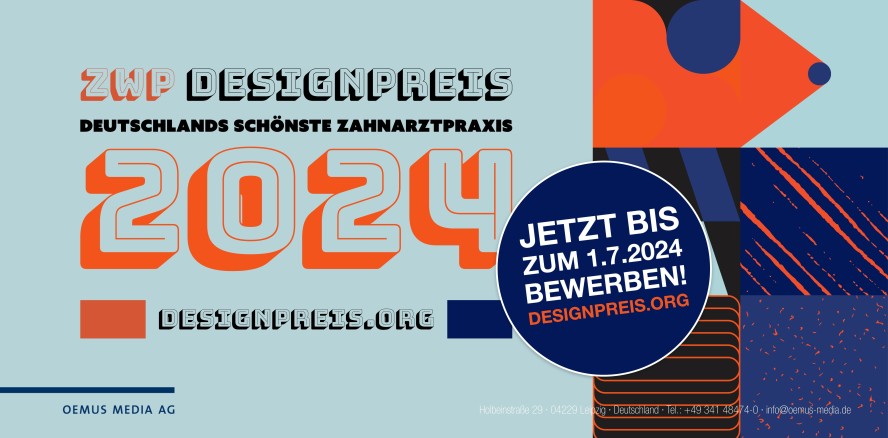 Frist endet heute: Jetzt für den ZWP Designpreis 2024 bewerben