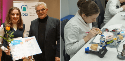 Zahntechnikerin Cornelia Zanuttini ist Deutsche Meisterin im Zahntechniker-Handwerk 2025