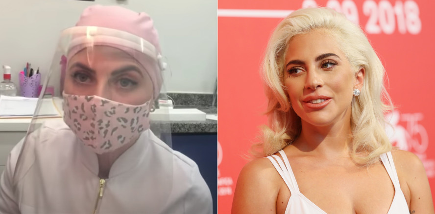 Dental Gaga? Zahnärztin sieht Weltstar zum Verwechseln ähnlich