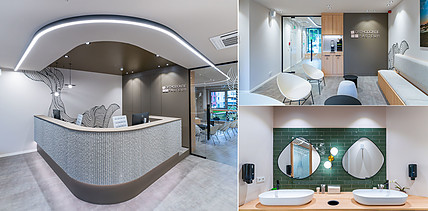 Durchdachtes Design für Dentalpraxen: Zwischen Workflow und Wohlfühlfaktor